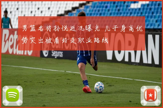 男篮名将孙悦近况曝光 儿子身高优势突出被看好走职业路线