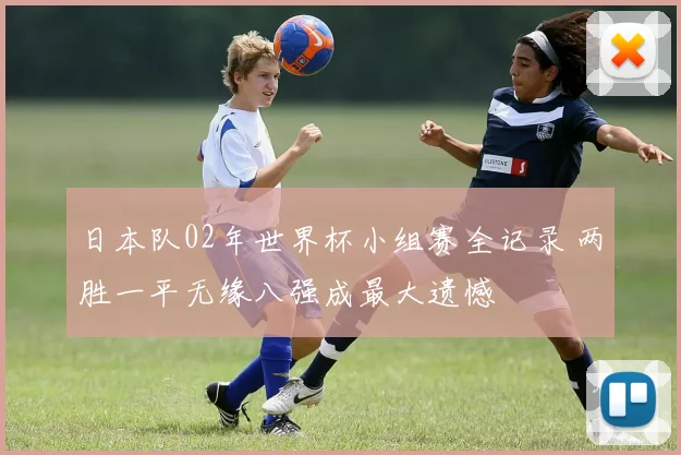 日本队02年世界杯小组赛全记录 两胜一平无缘八强成最大遗憾
